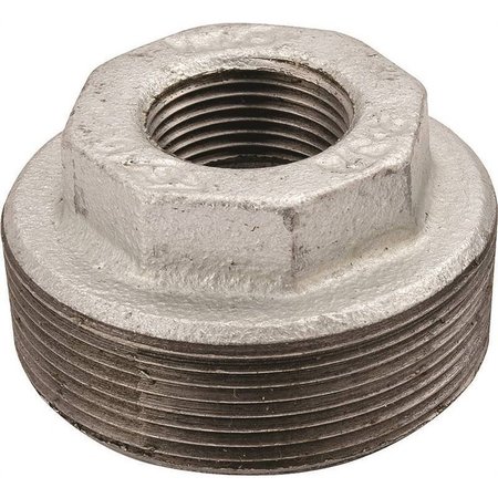 WORLDWIDE SOURCING Bushing Galv Hex 2-1/2X1-1/2 PPG241-65X40